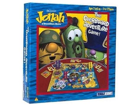 Talicor 7200 Veggietales Board Game Jonah The Overboard Adventure