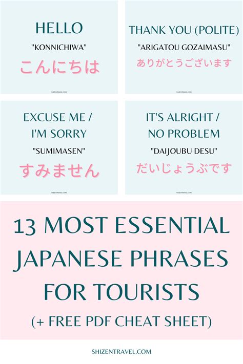 13 Essential Japanese Phrases For Your Trip