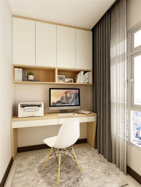 Modern Scandinavian Study Room Design at St George's Lane HDB