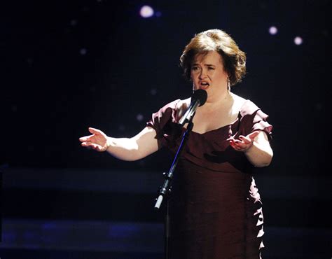 Susan Boyle At The Semi Final Of Britains Got Talent Britains Got