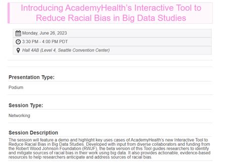 Academyhealth On Twitter Learn More About Academyhealths New