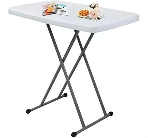 Mesa Escritorio Rectangular De Altura Ajustable Blanca MercadoLibre