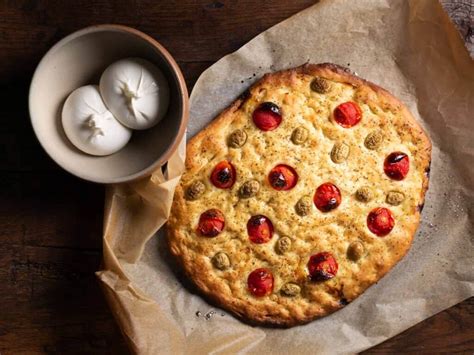 Cherry Tomato And Green Olives Focaccia Nim Pairings