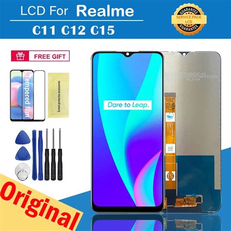 Popsical For Oppo Realme C11 C12 C15 Original Display Lcd Touch Screen Assembly Replacement