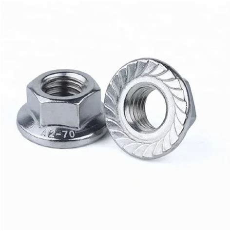 Ss Flange Nut At Rs 6piece Stainless Steel Flange Nut In Mumbai Id 2850321155012