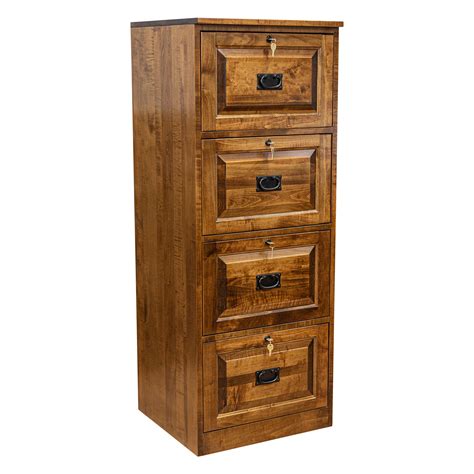 Millwood Pines Dopkins 21 Wide 4 Drawer Solid Wood File Cabinet Wayfair