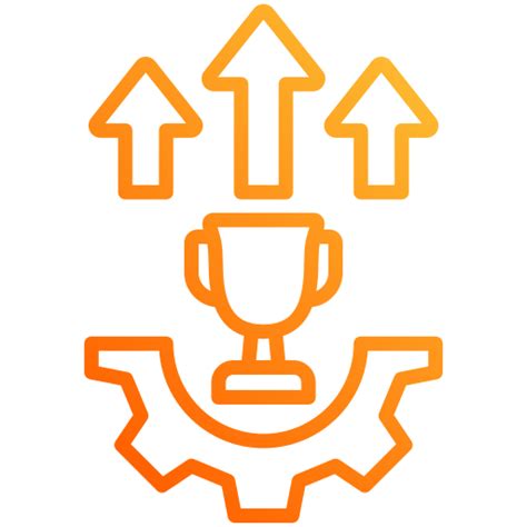 Competitive Generic gradient outline icon