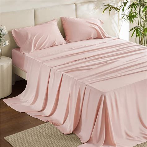 Bedsure Full Size Sheets Cooling Sheets Full Rayon