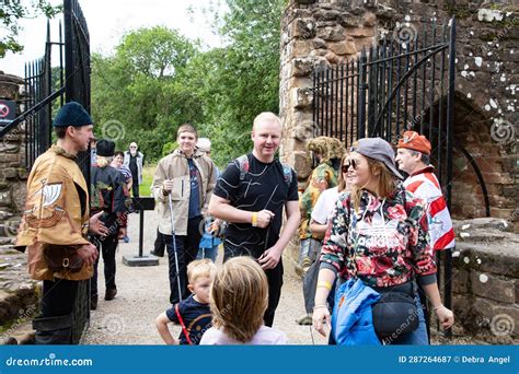 The Knights Of English Heritage Castle Kenilworth Castle Greeting The