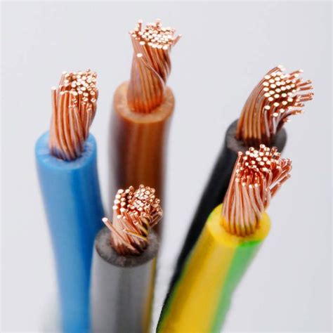 Different Types Of Bvr Electrical Cable Wire Copper Conductor PVC