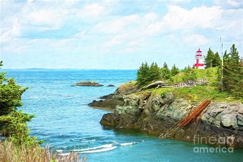 Head Harbour Lighthouse, Campobello Island, New Brunswick, Canada ...