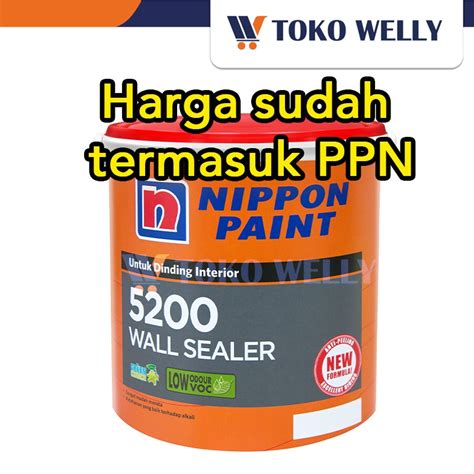 Jual NIPPON Wall Sealer 5200 Cat Dasar Dinding Interior Pail