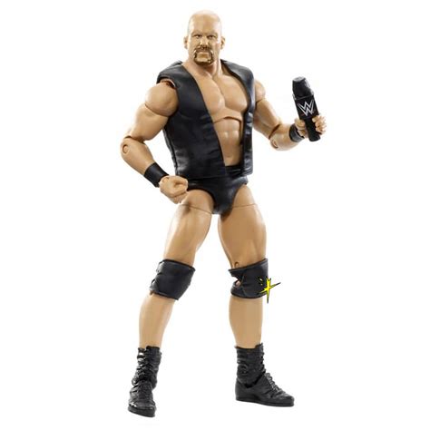 Stone Cold Steve Austin Wwe Aew Figura De Colecci N De Exhibici N De