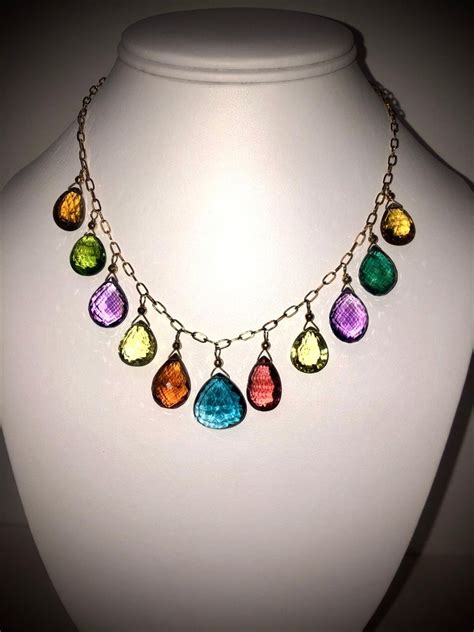 Multicolor Tourmaline 118 Carats Necklace For Sale At 1stdibs