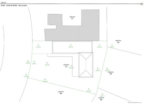 Plan De Masse Dessine Ton Permis