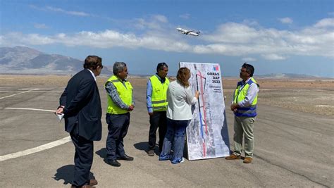 MOP ejecutó obras de conservación en pistas de Aeropuerto por más de 5