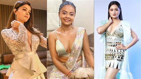 Bigg Boss Rubina Dilaik Devoleena Bhattacharjee And Rashami Desai Are