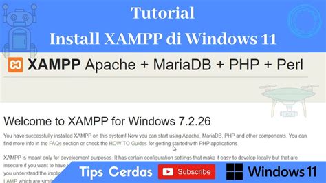 Cara Install XAMPP Di Windows 11 YouTube