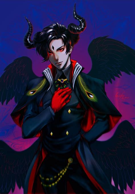 ⫸𝕊𝕒𝕧𝕖=𝔽𝕠𝕝𝕝𝕠𝕨⫷ 🖤Lucifer - Obey Me! | Personajes de anime, Chicas anime, Chicos anime lindos