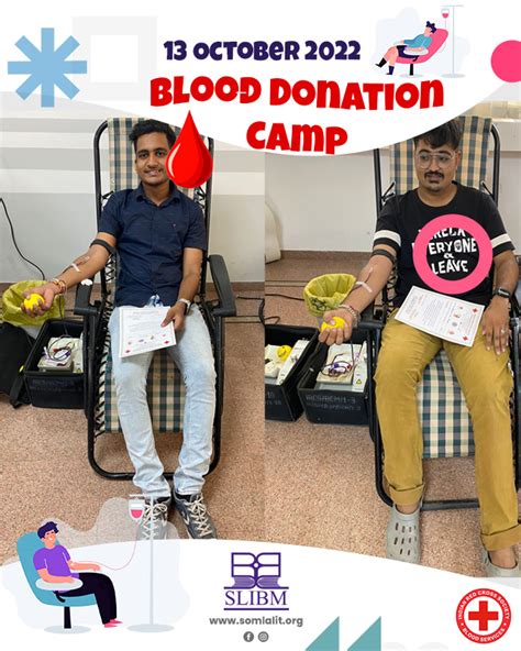 Blood Donation Camp Som Lalit Institute Of Business Management