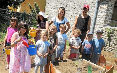 Centre De Loisirs Les Enfants Au Potager Le T L Gramme