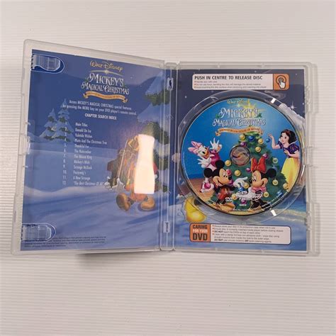 Mickey S Magical Christmas DVD 2001 Disney Animation Region 4