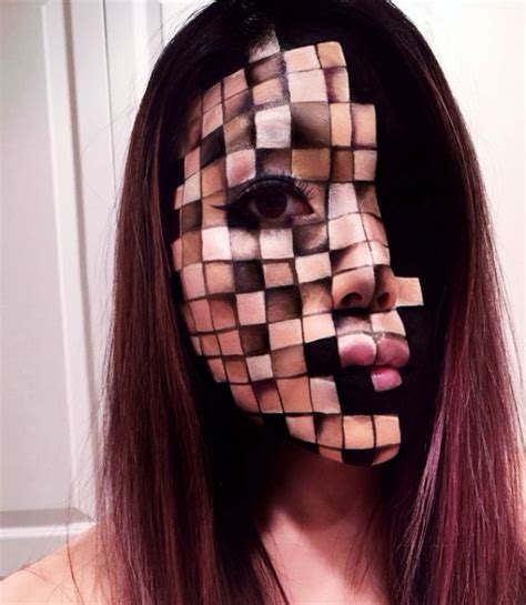 30 Mind Blowing Optical Illusion Makeup Ideas Bored Art