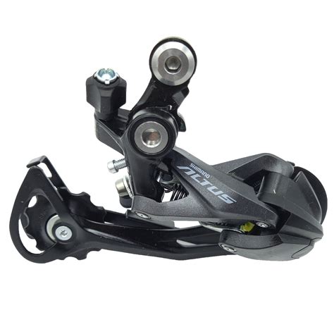 Переключатель задний Shimano Altus M2000 SGS 9 скоростей (чёрный ...