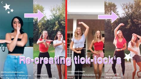 Re Creating Viral Tik Toks With My Twin Sister Youtube