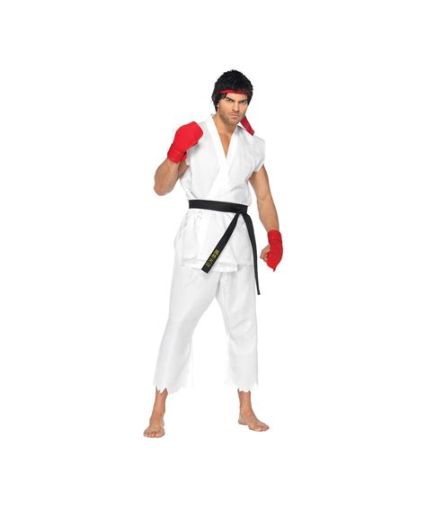 Street Fighter Ryu Mens Costume - Men Costume