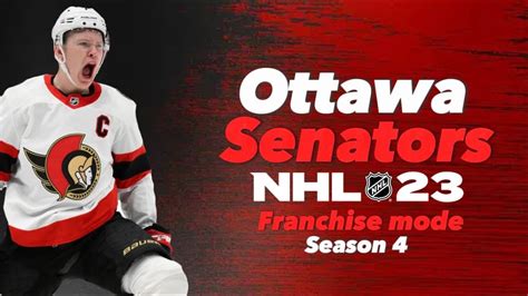 Ottawa Senators Franchise Mode Episode 4 Youtube