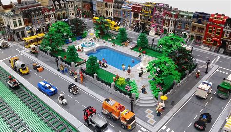 Modular City Park Overview Lego Idee N Lego City Lego