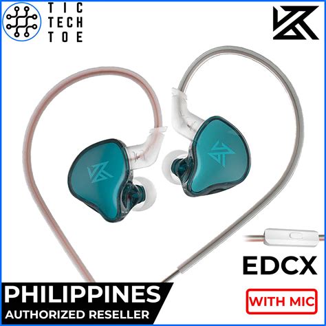 KZ EDCX HiFi Dynamic Audio Driver Lightweight Ergonomic IEM In Ear