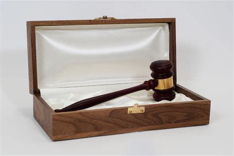 Leader Presentation Set 11 Judges American Rosewood Gavel Gavelsfast