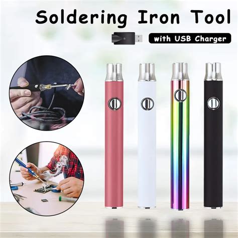 Thread Battery Cart Pen Portable Electric Soldering Iron Welding