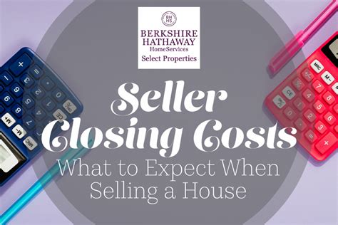 Seller Closing Costs What To Expect When Selling A House