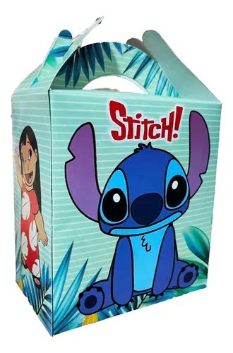 Stitch Bolo Caja Dulcera Con Piezas Recuerdo Bolo Mercadolibre