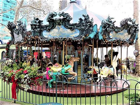 Le Carrousel In Bryant Park New York City November 30 2 Flickr