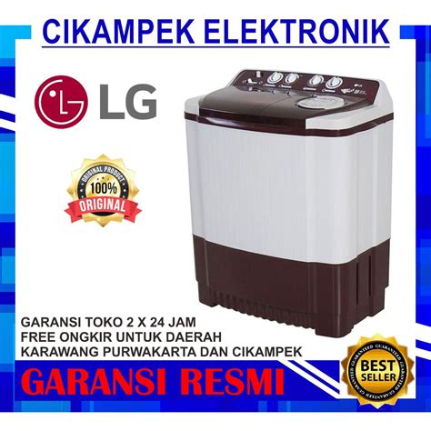 Jual Mesin Cuci LG 16Kg P1600RTB 2 Tabung 16 Kg RT RTB Shopee Indonesia