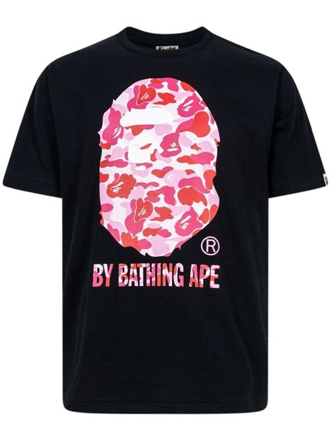 A Bathing Ape® Abc Camo By Bathing Ape Blackpink Camo Crew Neck T