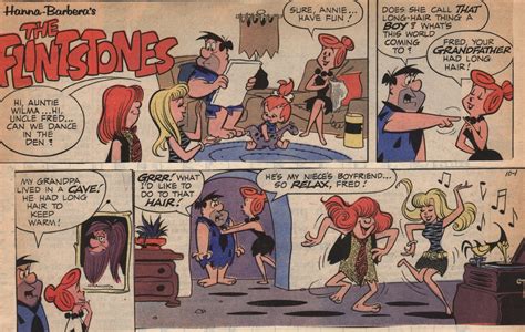 Yowp Flintstones Weekend Comics October 1967