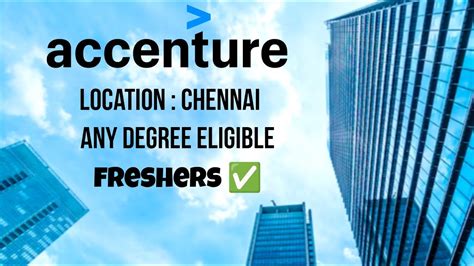 Accenture Hiring Freshers At Chennai Jobs Bsc Msc Btech Bpharm