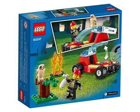 Lego Set 60247 1 Forest Fire 2020 City Fire Rebrickable Build