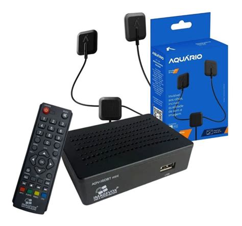 Kit Conversor Digital Hd Hdtv E Antena Interna Digital De Tv Frete Gr Tis