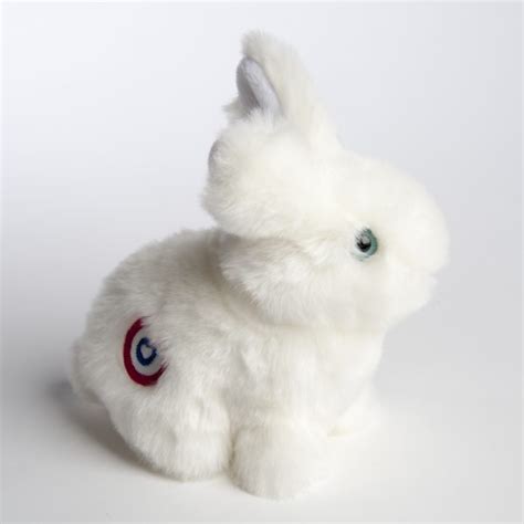 Lapin Blanc Peluche La Boutique De Lassemblée Nationale