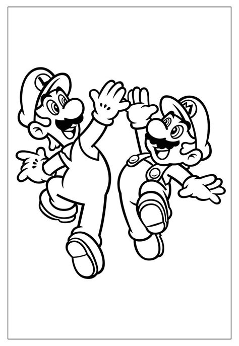 Desenho Para Imprimir Super Mario Bros Coloring Pages Mario Bros Porn