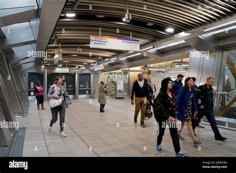 Passengers Travelling During The Inauguration Of The Elizabeth Line