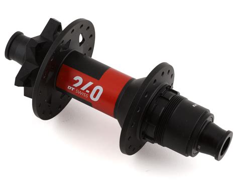 DT Swiss 240 EXP Rear Disc Hub Black Red SRAM XD 6 Bolt 12 X