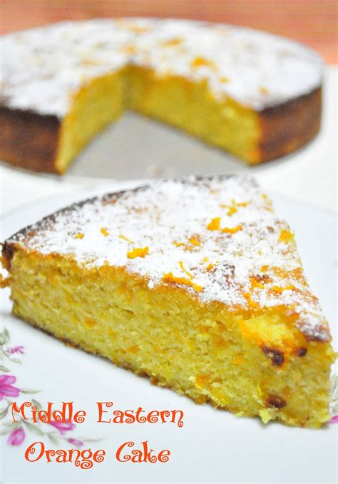 Confectionery Queen Middle Eastern Orange Cake