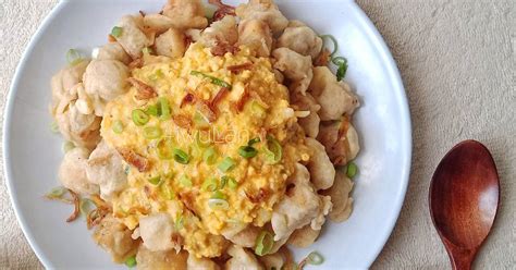 Resep Tempe Goreng Saus Telor Asin Oleh DyahWuLan Bae Cookpad